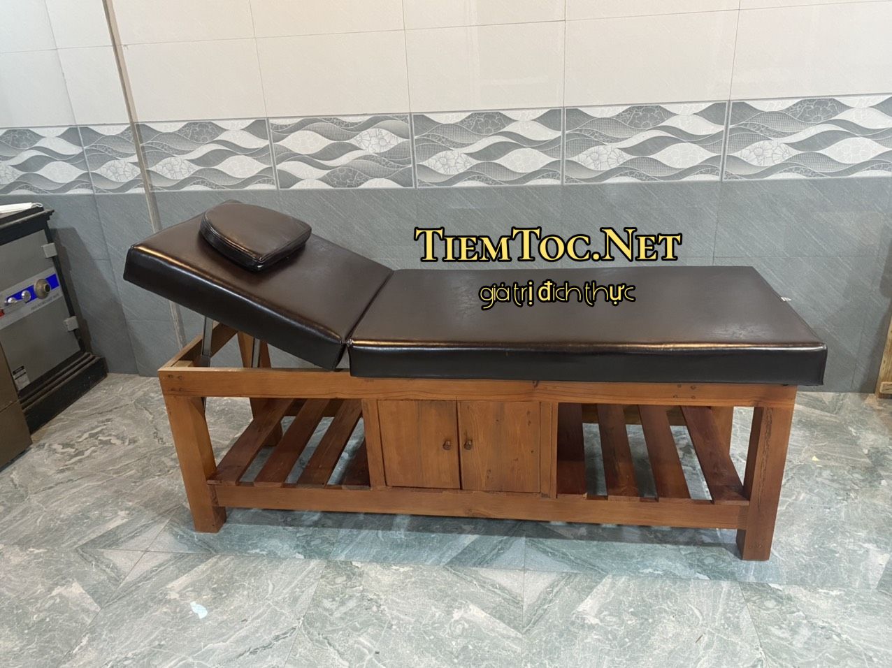 Giường Massage Khung Gỗ : MSP 782A