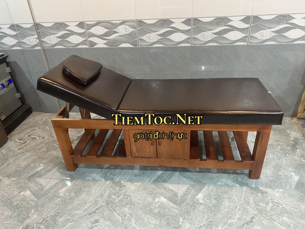 Giường Massage Khung Gỗ : MSP 782A
